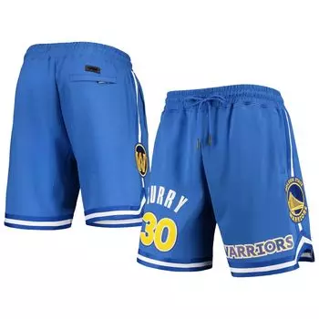 Мужские шорты Pro Standard Stephen Curry Royal Golden State Warriors Team Player