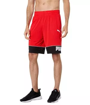 Мужские шорты Puma Full Court, черно-красный