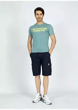 Мужские шорты Regular Fit Темно-синие 242 LCM 221013 NEWSO DARK BLUE Lee Cooper, темно-синий
