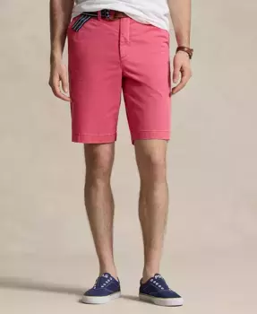Мужские шорты Relaxed Fit Twill длиной 10 дюймов Polo Ralph Lauren, красный