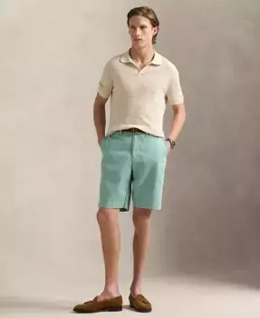 Мужские шорты Relaxed Fit Twill длиной 10 дюймов Polo Ralph Lauren, зеленый