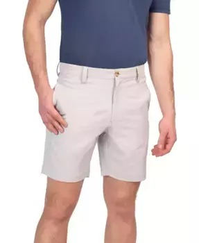 Мужские шорты Ripstop Grid Melange Performance Tailorbyrd, коричневый/бежевый