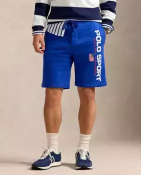 Мужские шорты с эластичным поясом Polo Sport Polo Ralph Lauren, кобальтово-синий