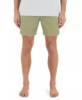 Мужские шорты с длиной по внутреннему шву 7 дюймов Hurley, зеленый