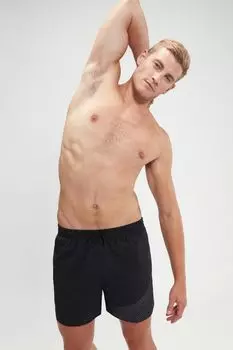 Мужские шорты с логотипом Hyperboom 16 дюймов Speedo, черный