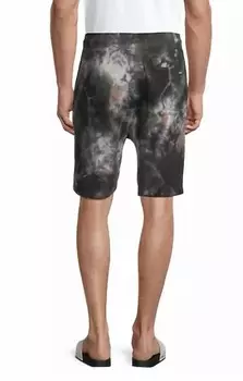 Мужские шорты с мраморным рисунком оливкового цвета Sol Angeles, оливковый