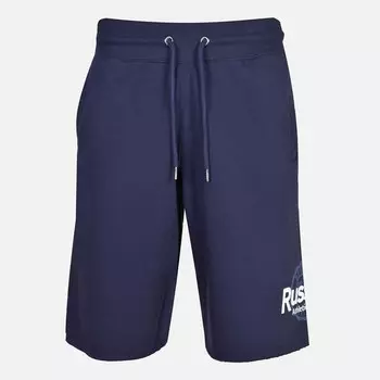 Мужские шорты с необработанными краями Russell Athletic, синий