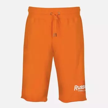 Мужские шорты с необработанными краями Russell Athletic, оранжевый