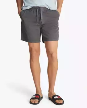 Мужские шорты с регулируемой талией и свободным кроем Tommy Jeans, черный