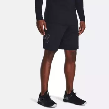 Мужские шорты с техническим рисунком Under Armour, черный