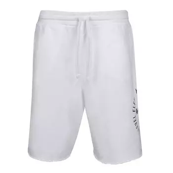 Мужские шорты с завышенной талией, с круглым логотипом Firefly, белый