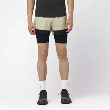 Мужские шорты Salomon Cross 2 в 1, белый