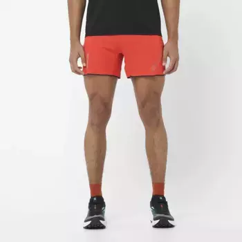 Мужские шорты Salomon Sense Aero 5", оранжевый