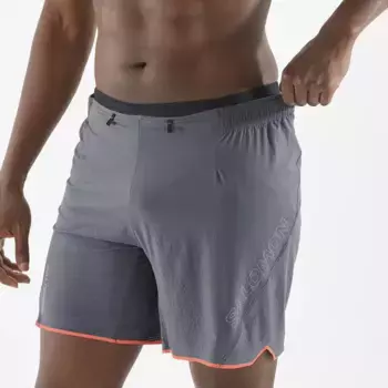 Мужские шорты SENSE AERO 7" Salomon, серый