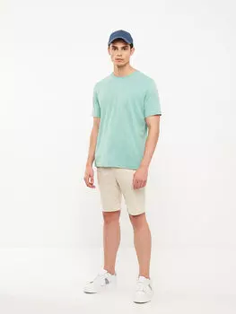 Мужские шорты Slim Fit из габардина LCW Casual