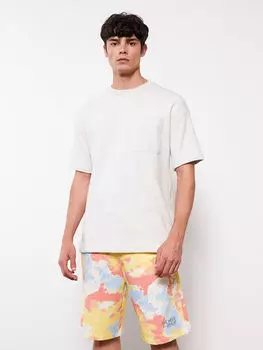 Мужские шорты Slim Fit с узором LCW Casual