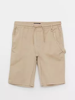 Мужские шорты Slim Fit с завязками на талии LCW Casual