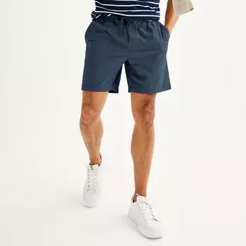 Мужские шорты Sonoma Goods For Life 7 дюймов на каждый день без застежки, цвет Medium Blue