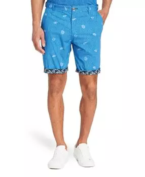 Мужские шорты стандартного кроя 9 дюймов без защипов Brooklyn Brigade, синий