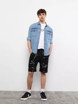 Мужские шорты стандартного кроя LCW Casual