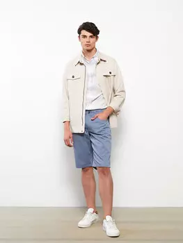 Мужские шорты стандартного кроя LCWAIKIKI Classic, сизый