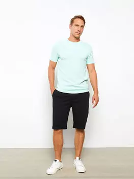 Мужские шорты стандартного кроя с эластичной талией LCWAIKIKI Classic