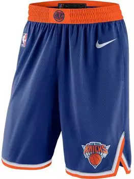 Мужские шорты swingman new york knicks 2019/20 icon edition Nike, синий