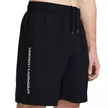 Мужские шорты тканые шорты wdmk Under Armour, черный