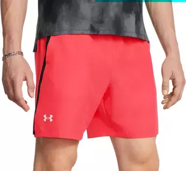 Мужские шорты Under Armour, цвет Racer Red/Blk/Reflective