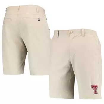 Мужские шорты Under Armour Tan Texas Tech Red Raiders Drive