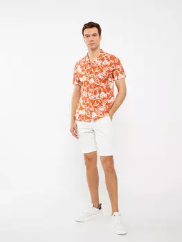 Мужские шорты узкого кроя с завязкой на талии LCW Vision, от белого