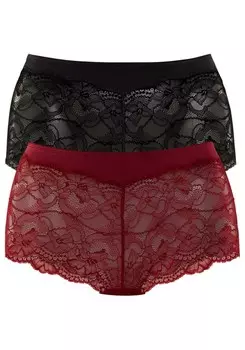 Мужские шорты VIVANCE, цвет Dark red/Black
