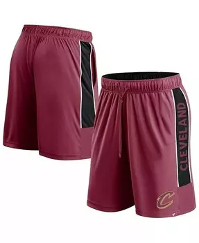 Мужские шорты Wine Cleveland Cavaliers Game Winner Defender Fanatics, фиолетовый