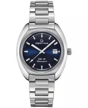 Мужские швейцарские автоматические часы DS-2 с браслетом из нержавеющей стали, 40 мм Certina