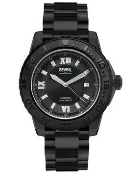 Мужские швейцарские автоматические часы Seacloud из нержавеющей стали с браслетом из нержавеющей стали, 45 мм Gevril