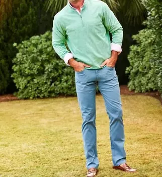 Мужские синие брюки Lawton Performance Turtleson, синий