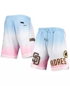 Мужские синие и розовые шорты san diego padres team logo pro с эффектом омбре Pro Standard, мульти