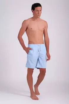 Мужские синие шорты для плавания среднего размера без принта Dagi, синий