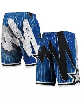 Мужские синие шорты orlando magic hardwood classics 1994 hyper hoops swingman Mitchell & Ness, синий