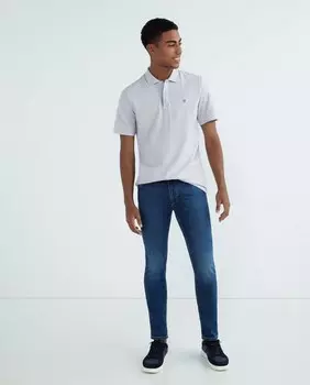 Мужские синие узкие джинсы Glenn Jack & Jones, синий