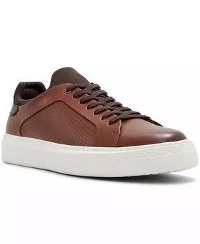 Мужские синтетические низкие кроссовки Leyton ALDO, коричневый