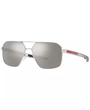 Мужские солнцезащитные очки, 60 PRADA LINEA ROSSA
