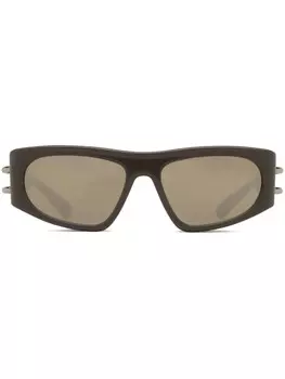 Мужские солнцезащитные очки Alexander McQueen Eyewear, коричневый