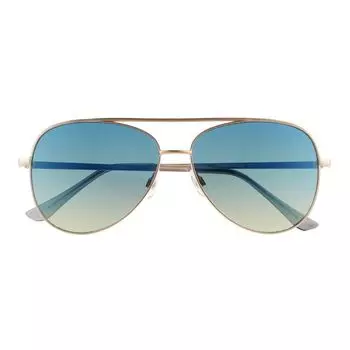 Мужские солнцезащитные очки-авиаторы Sonoma Goods For Life 59 мм с градиентными линзами