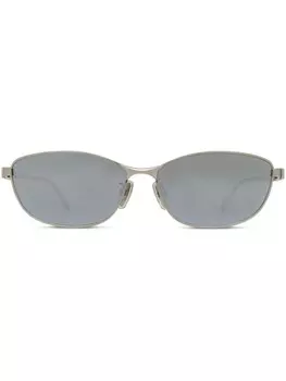 Мужские солнцезащитные очки Balenciaga Eyewear, серебряный