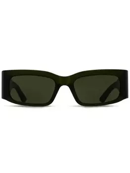 Мужские солнцезащитные очки Balenciaga Eyewear, зеленый