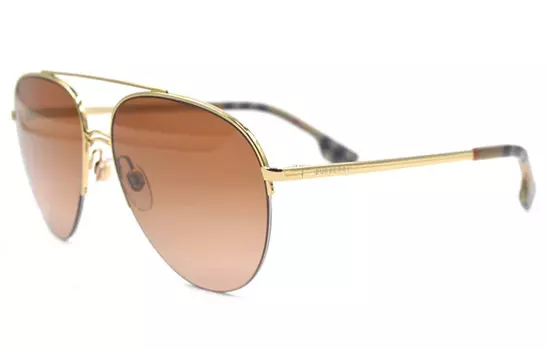 Мужские солнцезащитные очки Burberry, Gold