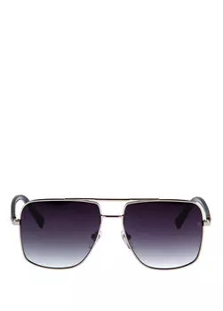 Мужские солнцезащитные очки burcu esmersoy x hermossa hm 1586 c 4 pilot, серые металлик Hermossa