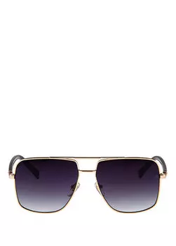 Мужские солнцезащитные очки burcu esmersoy x hermossa hm 1586 c 1 pilot золотистого цвета Hermossa
