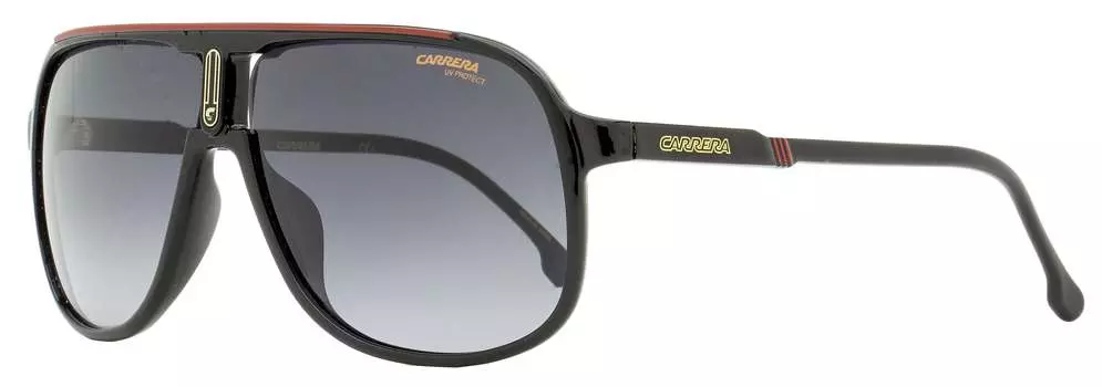 Мужские солнцезащитные очки Carrera Navigator 1047/S OIT9O черные/красные 62 мм